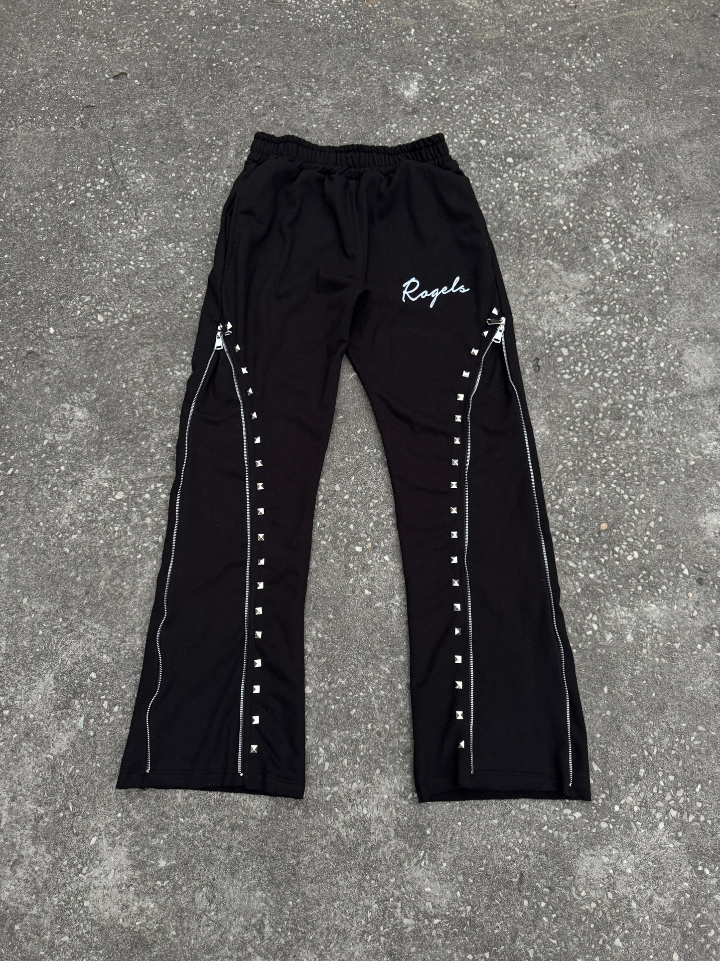 Stud French terry pants