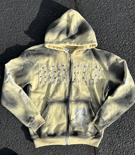 Yellow Stud hoodie