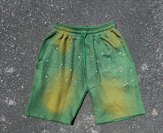 Green shorts