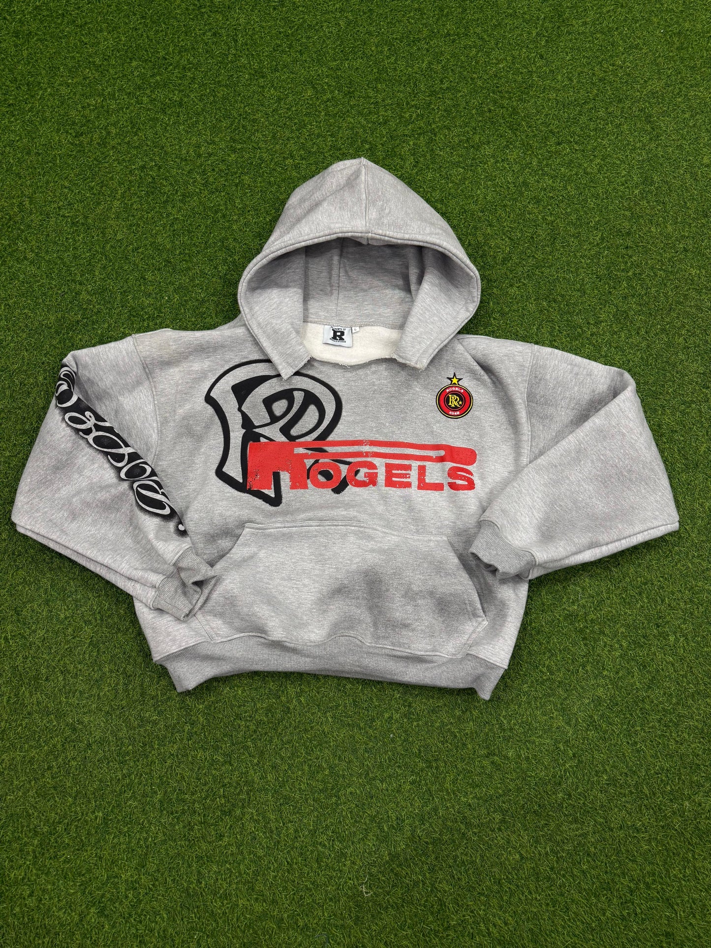 Red club hoodie