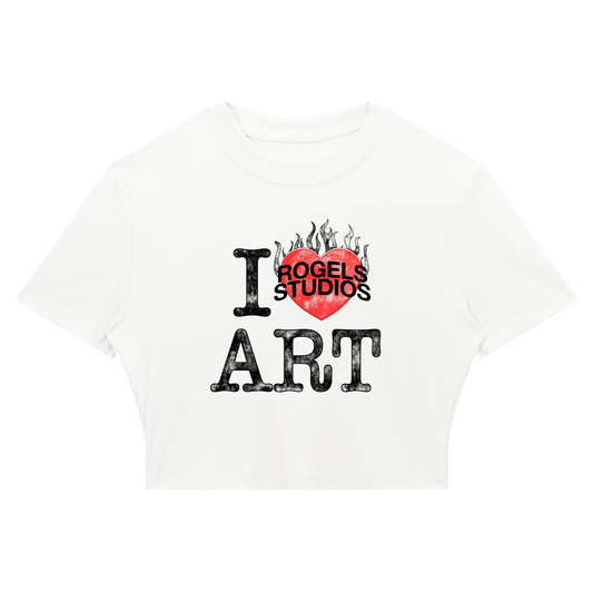 <3 Rogels woman’s crop top