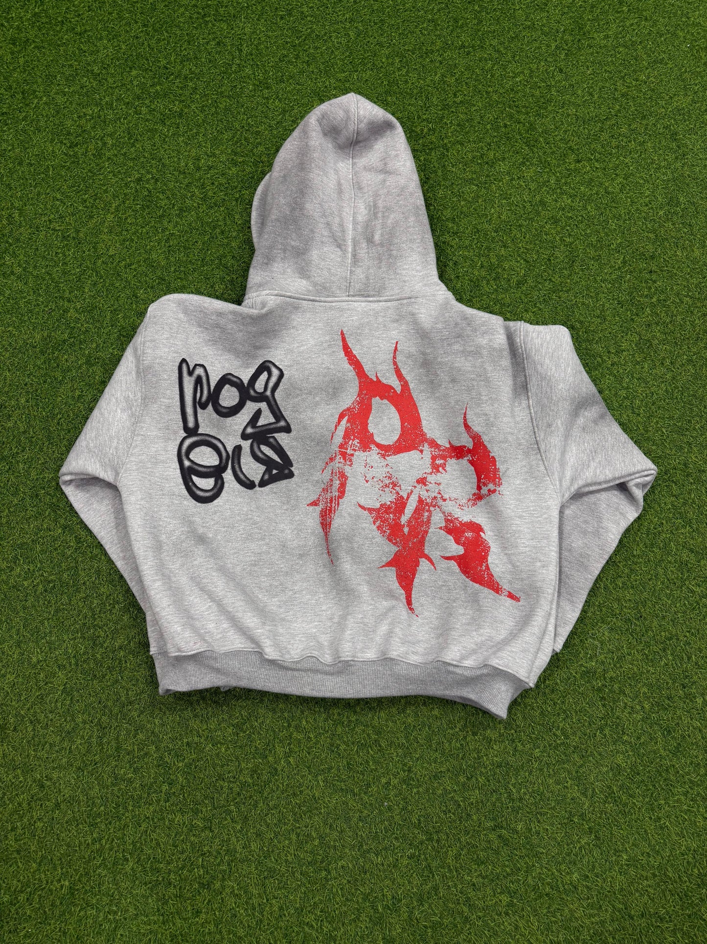Red club hoodie